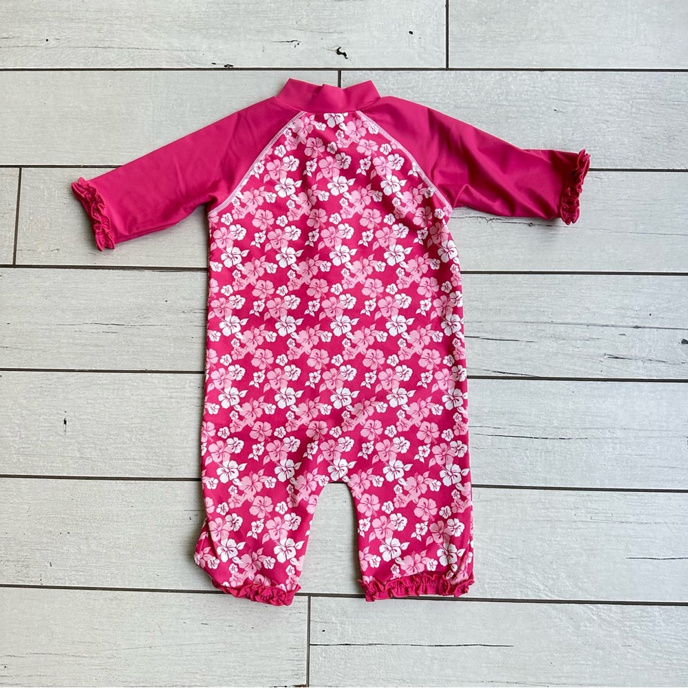 Mini Club Floral Rashguard Size 2-3 Years - Picture 5 of 5
